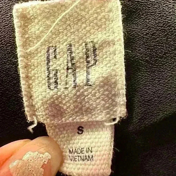 GAP FLORAL BLACK ADJUSTABLE DRESS - Picture 4 of 5